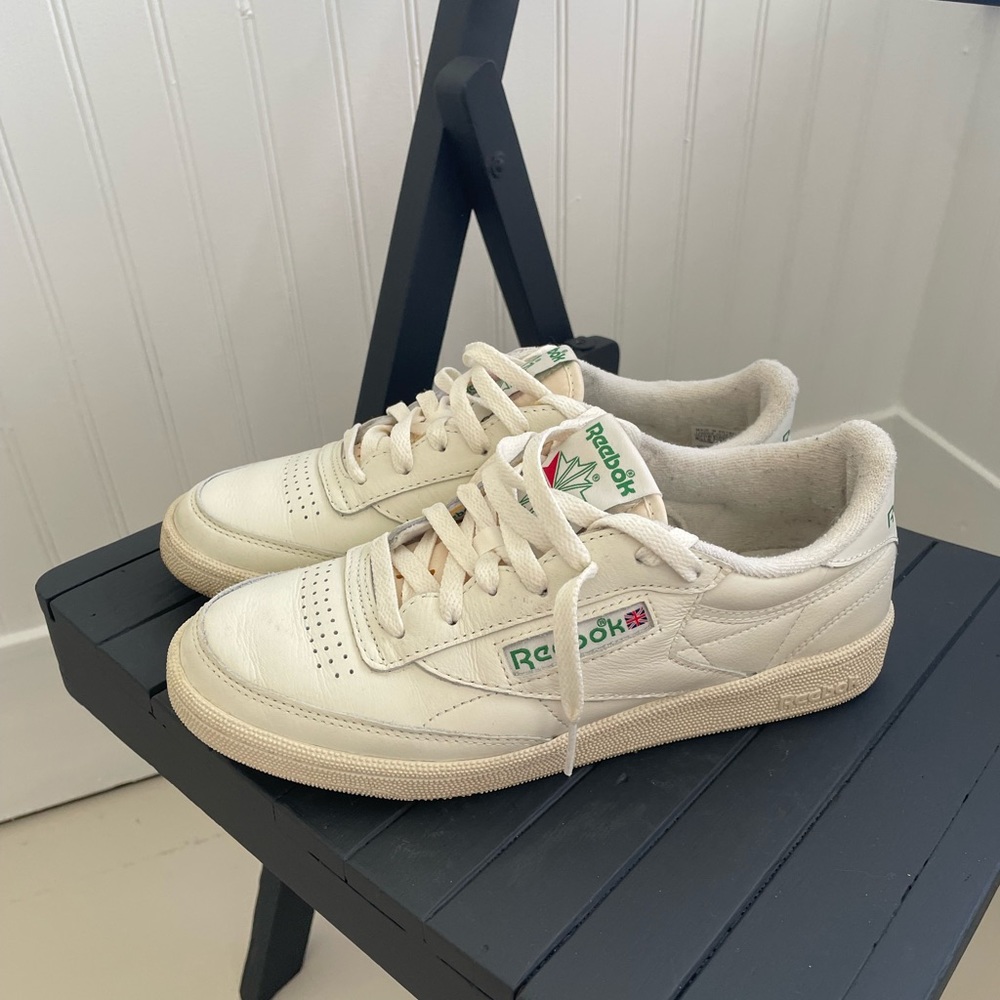 Cream Reebok Club C